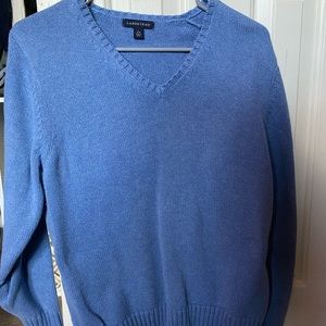 Lands’ End blue sweater